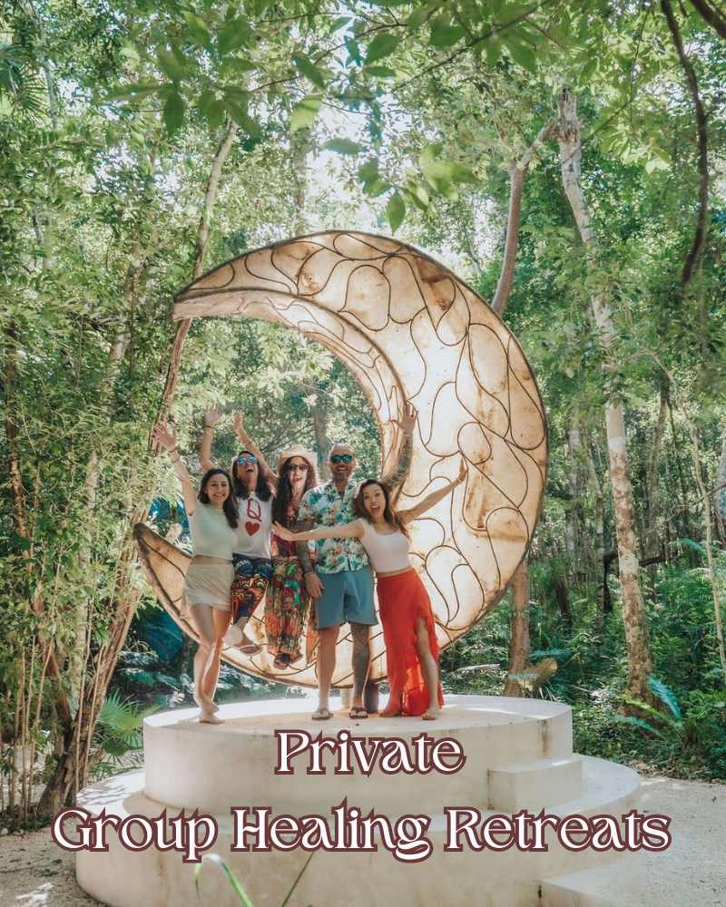 Private group healing retreats l Aloee Wellness